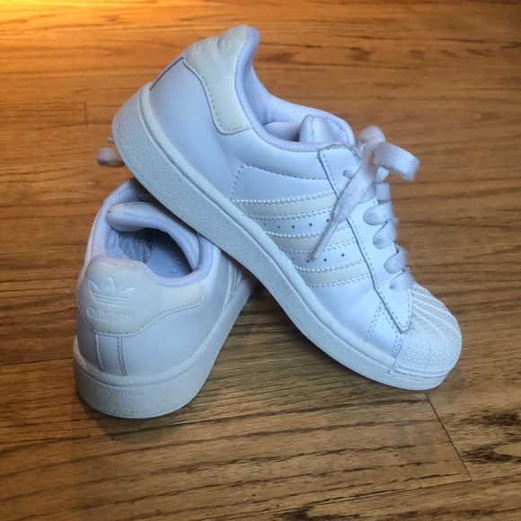 adidas Other - Adidas Shell Toe Kids Sneakers